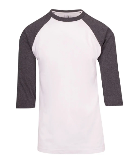 Picture of RAMO, Mens 3/4 Sleeve Raglan Tee